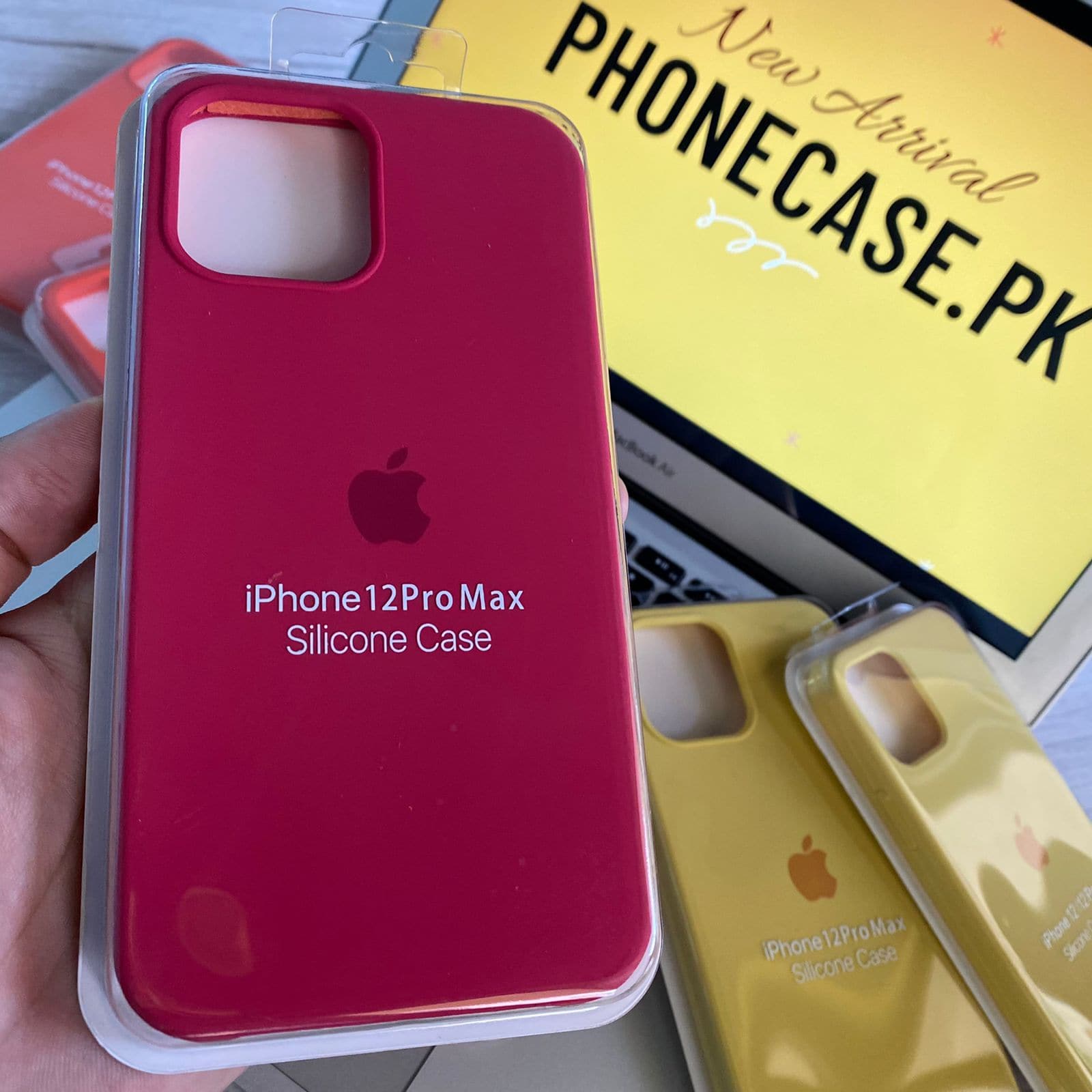 iPhone 12 Pro Max Original Official iPhone Liquid Silicone Case