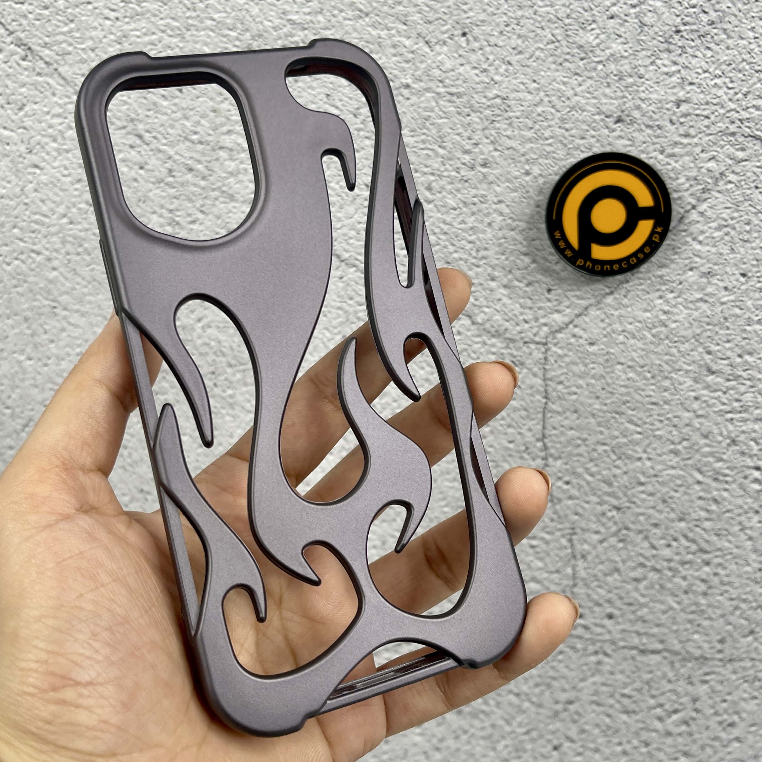 iPhone 11 FlameFlex Metal Feel Flexible Shock Proof Case