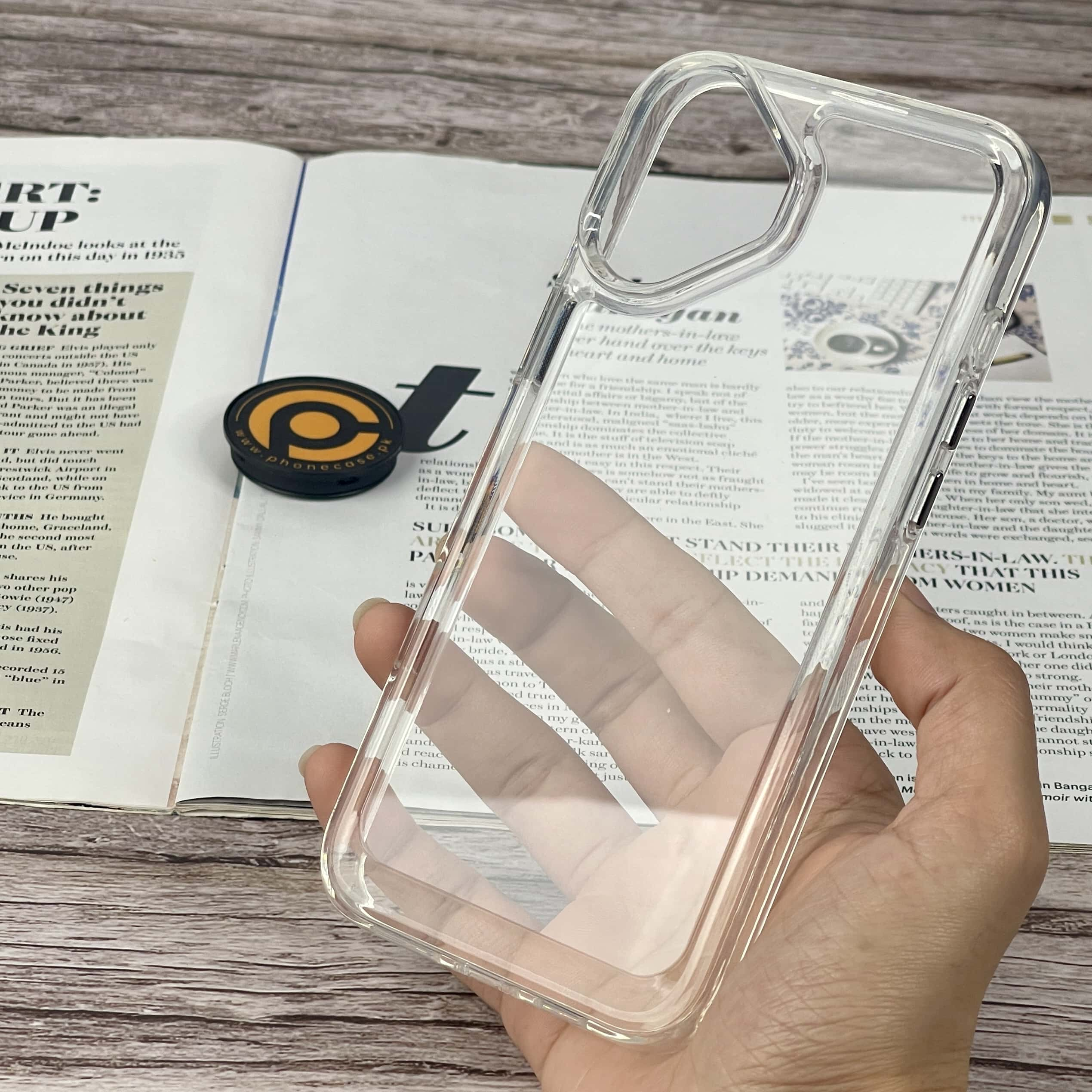 iPhone 16 Ultra Clear Air Armor series Case