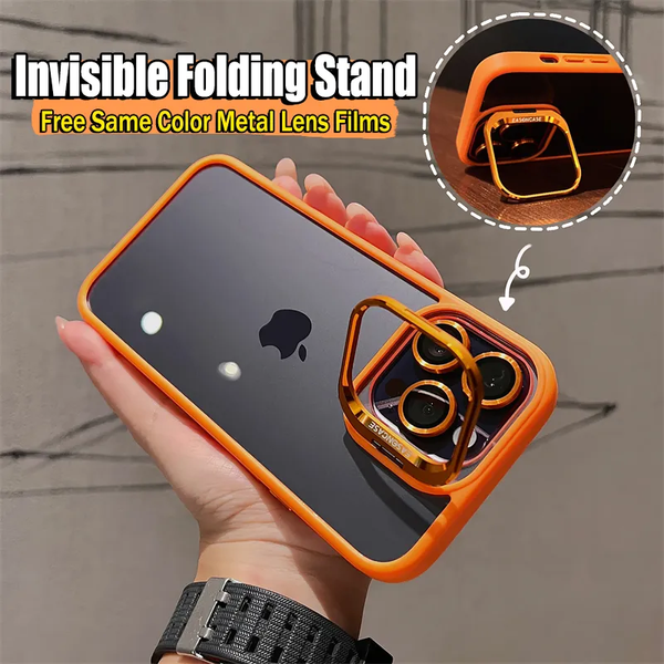 iPhone 14 Pro Max Lens Holder case with Extra Metal Lens kit