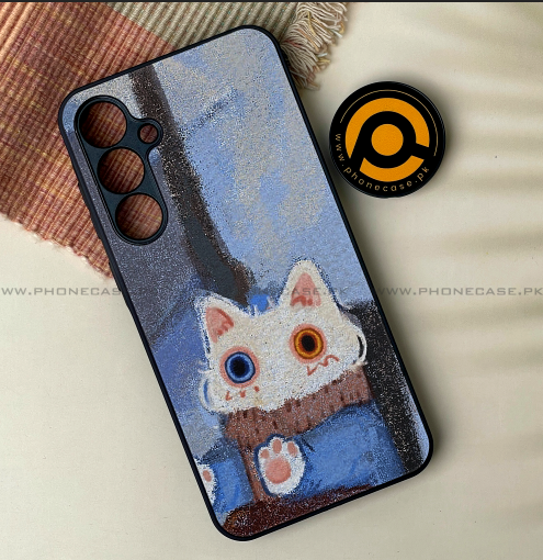 Glimmer Cat Premium Metal Phone Case All Models