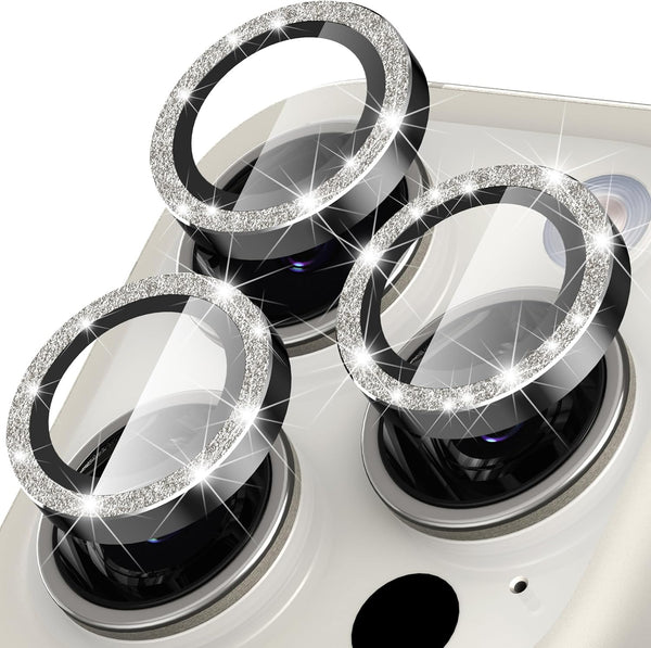 iPhone 15 Pro / 15 Pro Max Metal Camera Lens Protector Glass