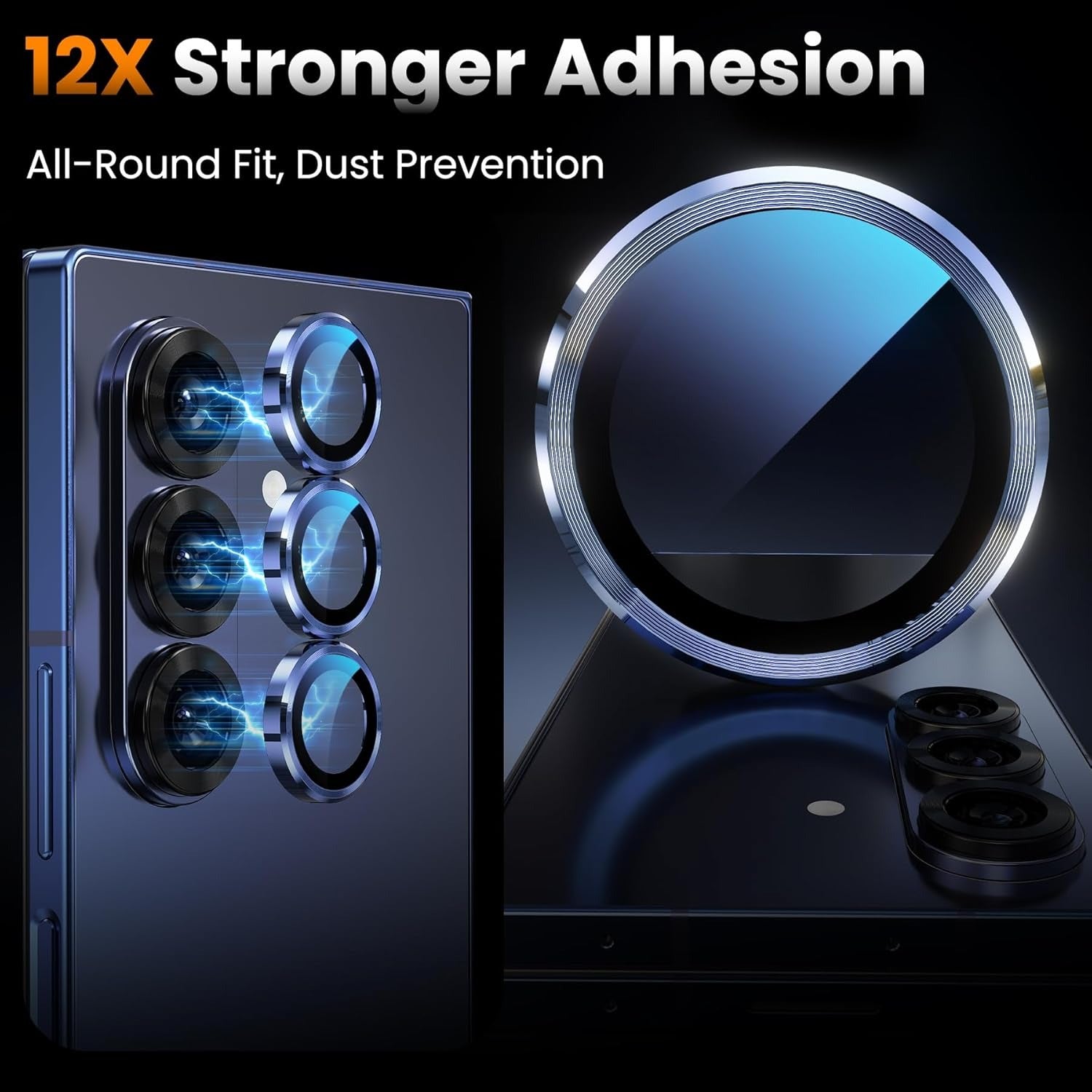 Samsung Galaxy Z Fold 7 - Metal Camera Lens Protector Glass