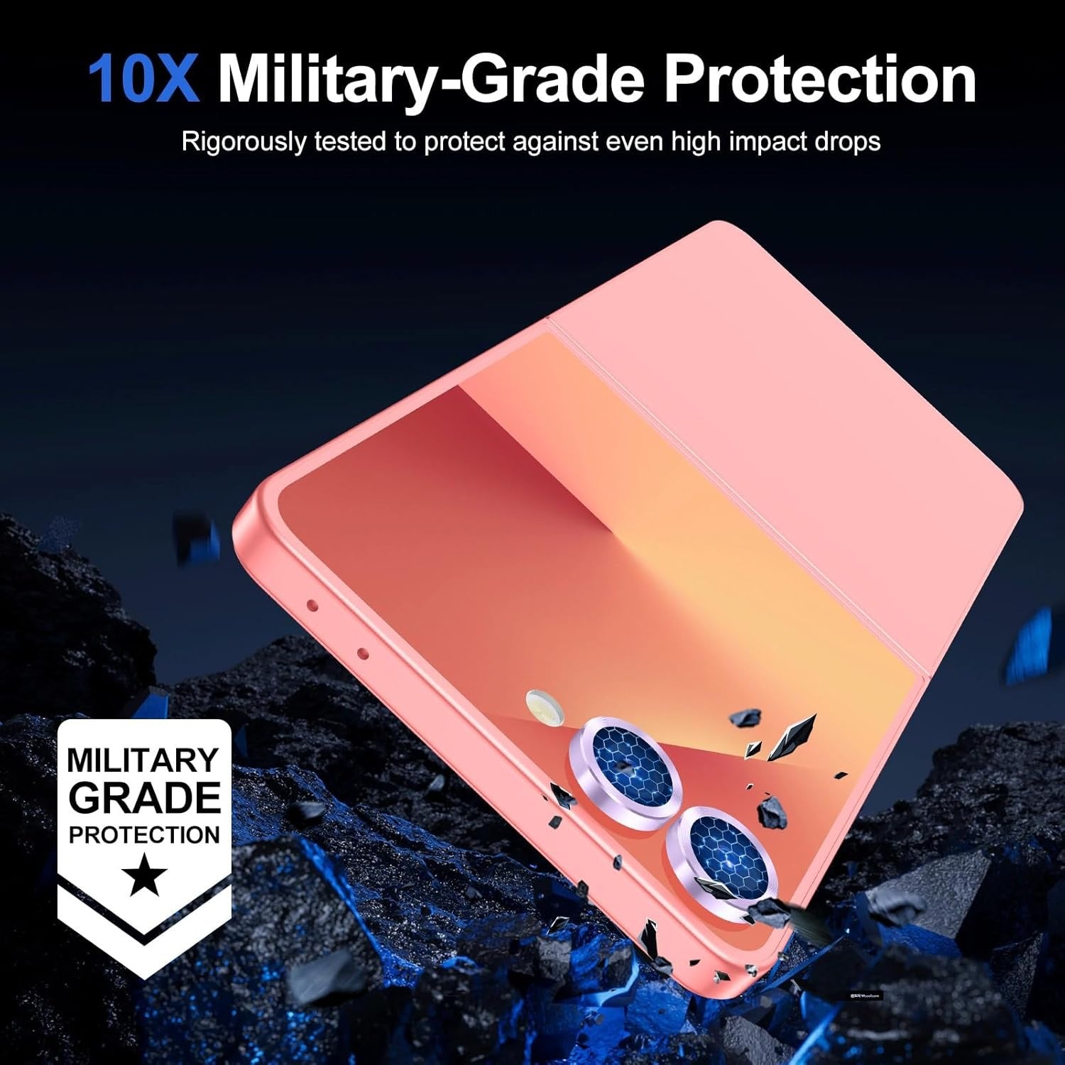 Samsung Galaxy Z Flip 7 - Metal Camera Lens Protector Glass