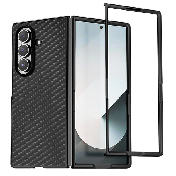 Samsung Galaxy Z Fold 7 - Premium Ultra Thin Carbon Fiber Pattern Case