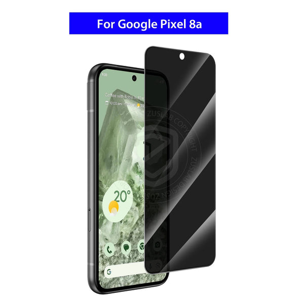 Google Pixel 8a - Privacy Anti-Spy Tempered Glass Screen Protector