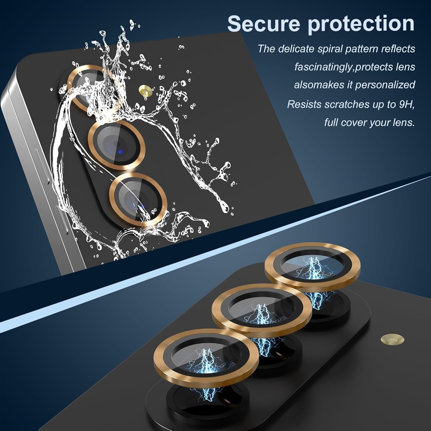 Samsung Galaxy Z Fold 5 - Metal Camera Lens Protector Glass