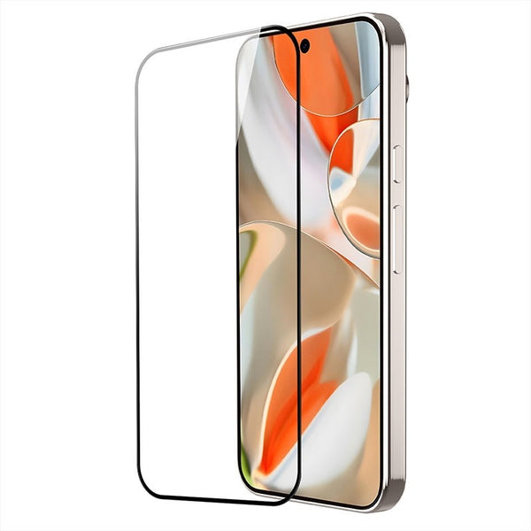 Google Pixel 9  - 11D Full Curved Electrostatic Absorption Tempered Glass Protector