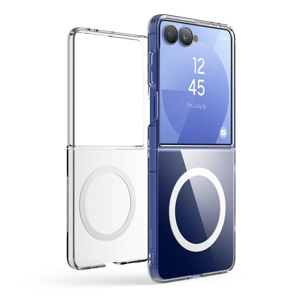 Samsung Galaxy Z Flip 7 - MagSafe supported Shock Proof Ultra Clear Case