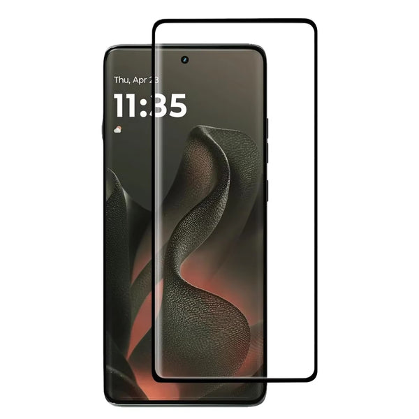 Motorola Edge 2025 - 3D Curved Full Glue Edge to Edge Tempered Glass Screen Protector