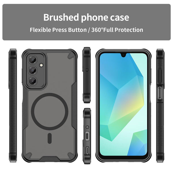 Galaxy A17/A26 - Translucent ForgeCore Magnetic Armor Phone Case