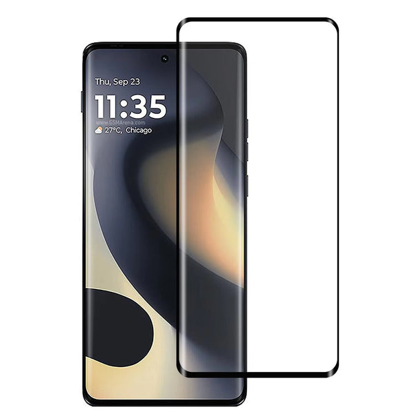 Motorola Edge 2024 - 3D Curved Full Glue Edge to Edge Tempered Glass Screen Protector
