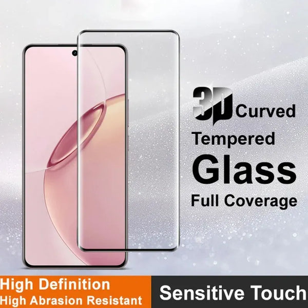 Realme 16 - 3D Curved Full Glue Edge to Edge Tempered Glass Screen Protector