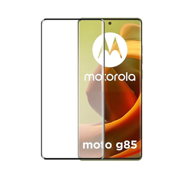 Motorola Moto G85 - 3D Curved Full Glue Edge to Edge Tempered Glass Screen Protector