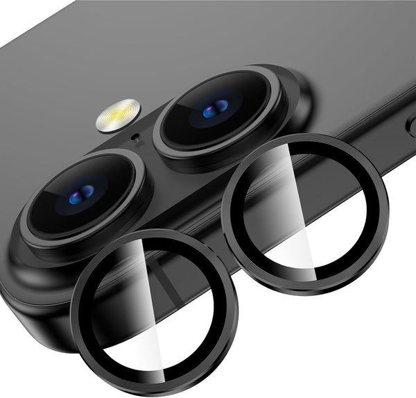 iPhone 16 / 16 Plus Metal Camera Lens Protector Glass