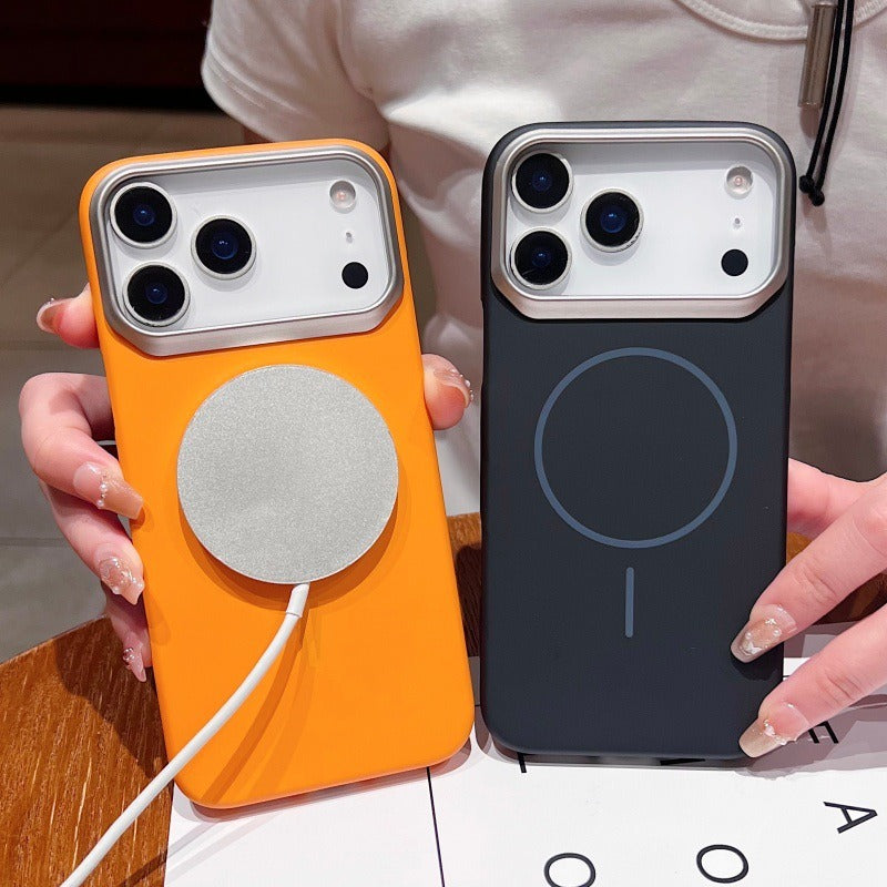 iPhone 17 Pro Max - Matte Finish Magnetic Ring MagSafe Case