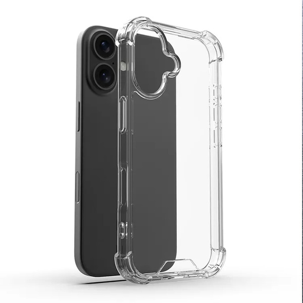 iPhone 17 - Anti Crash Shock Proof Transparent Case