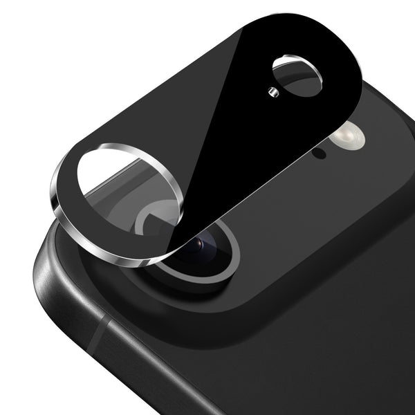 iPhone Air - HD Clear 9H Black Bordered Camera Lens Glass Protector