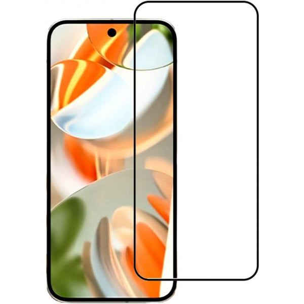 Google Pixel 9a - 11D Full Curved Electrostatic Absorption Tempered Glass Protector