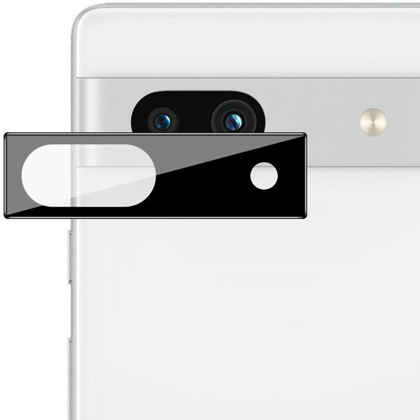 Google Pixel 7a - HD Clear 9H Black Bordered Camera Lens Glass Protector