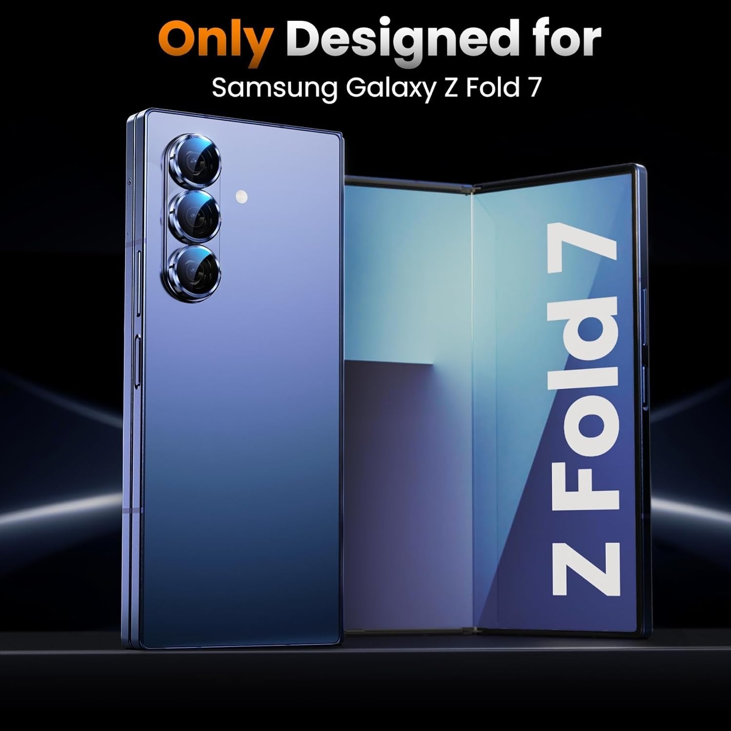 Samsung Galaxy Z Fold 7 - Metal Camera Lens Protector Glass