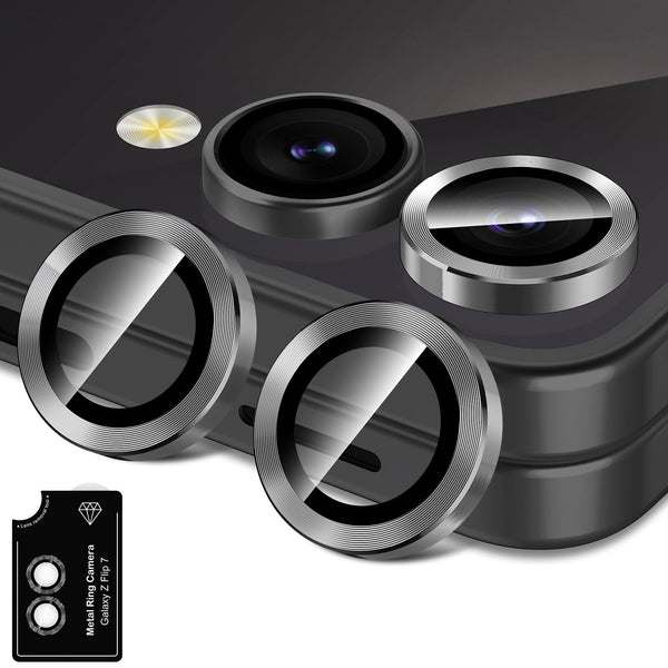 Samsung Galaxy Z Flip 7 - Metal Camera Lens Protector Glass