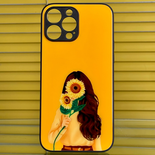 Iphone 13 pro max Girl Series Glass Case CS-2031