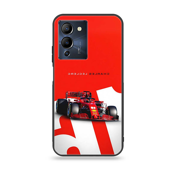 infinix note 12 G96   Formula One Racing Car Premium Metal Printed soft Bumper shock Proof CaseCS-27432