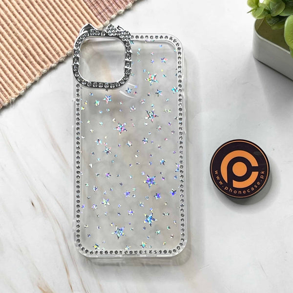 iPhone 11 - StarMist Glitter Transparent Case with Crystal Camera Edges