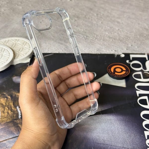 iPhone 16e/ 17e - Anti Crash Shock Proof Transparent Case