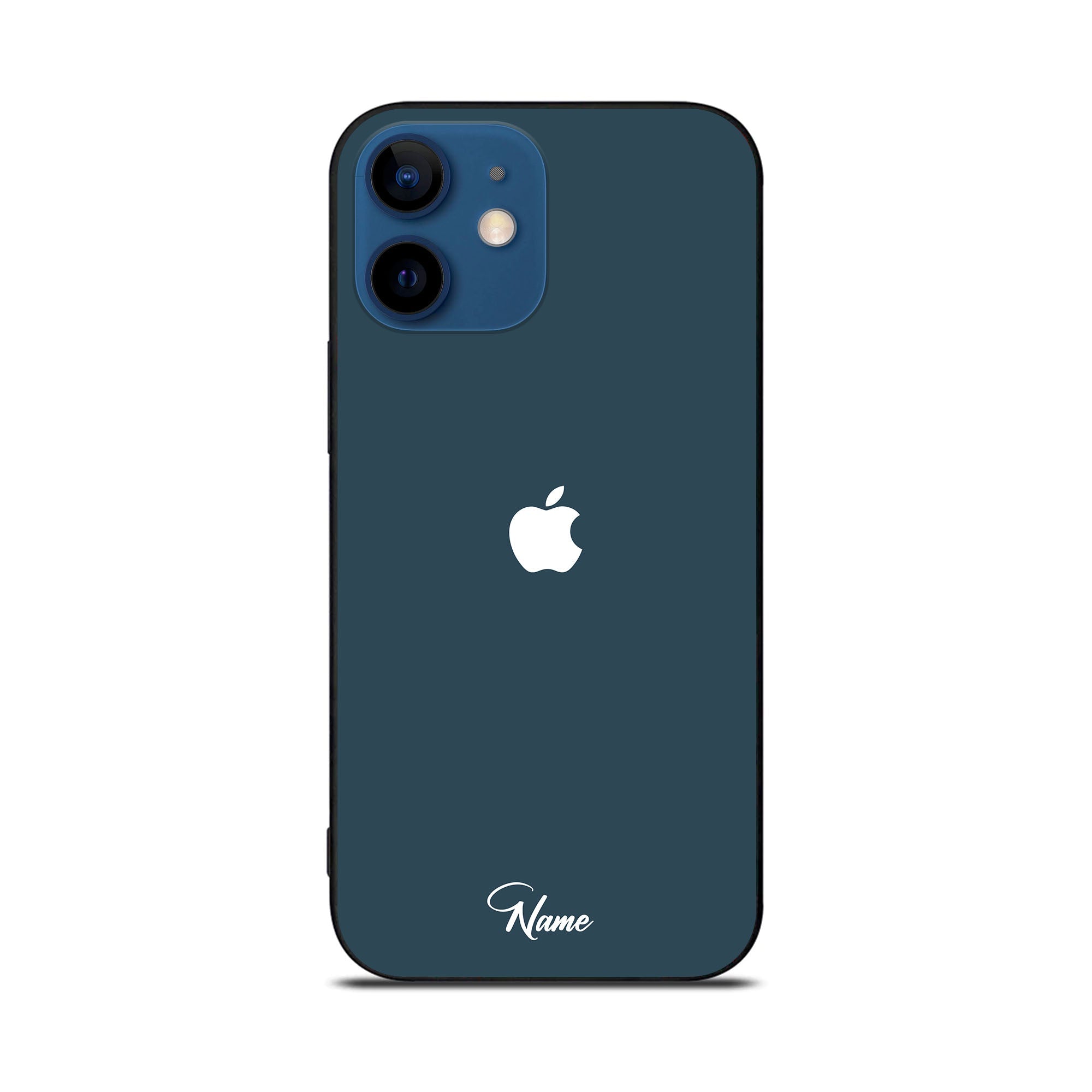 Custom Name Design Premium Metal Case For All iPhone Models