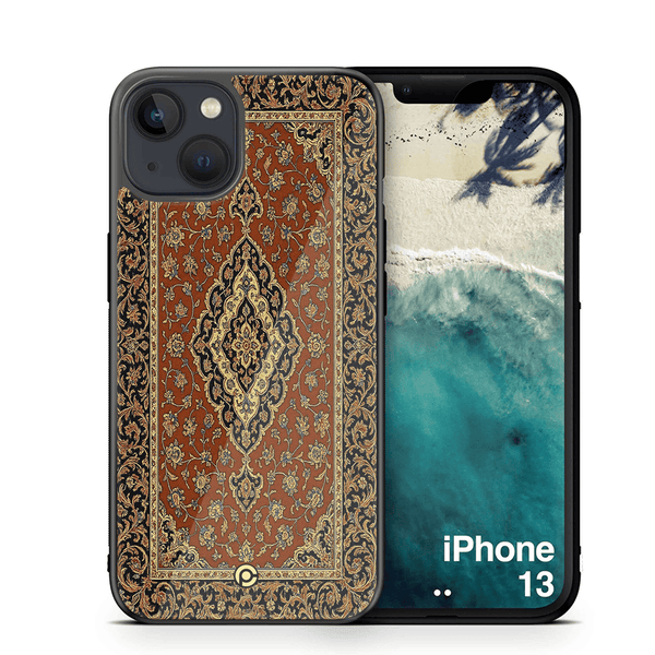iPhone 13  - Persian Rugs Design 1 - Premium Metal Printed soft Bumper shock Proof Case CS-37164