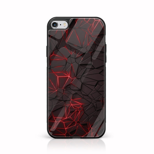 iPhone 6 Plus/6s Plus - 3D design - Premium Printed Glass soft Bumper shock Proof Case CS-32530