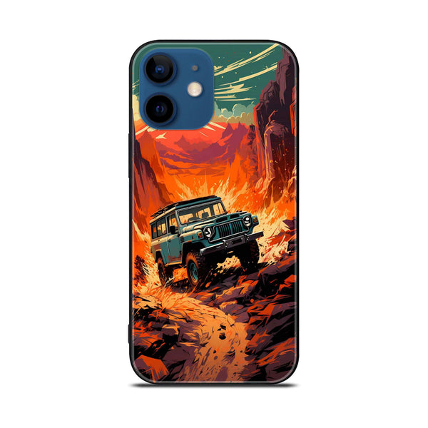 iPhone 11 - Jeep Offroad - Premium Printed Glass soft Bumper shock Proof Case