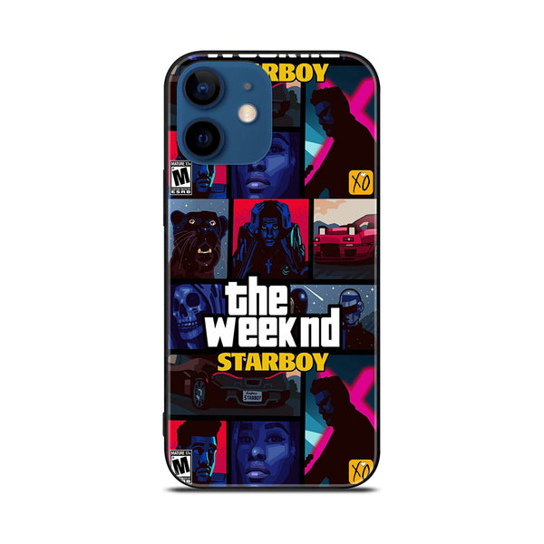 iPhone 12 Mini - The Weeknd Star Boy - Premium Printed Glass soft Bumper shock Proof Case