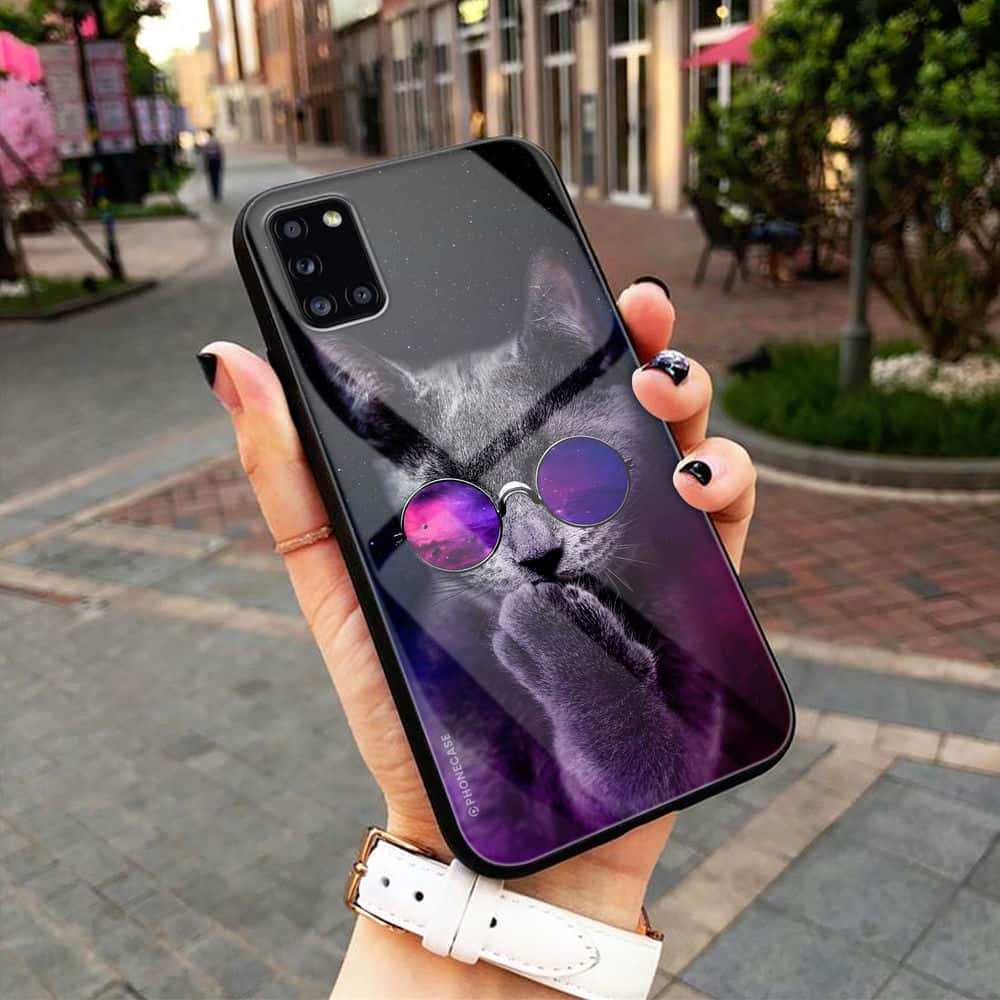 Cat Series Premium Metal Phone Case All Models