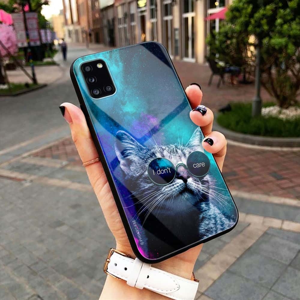 Cat Series Premium Metal Phone Case All Models