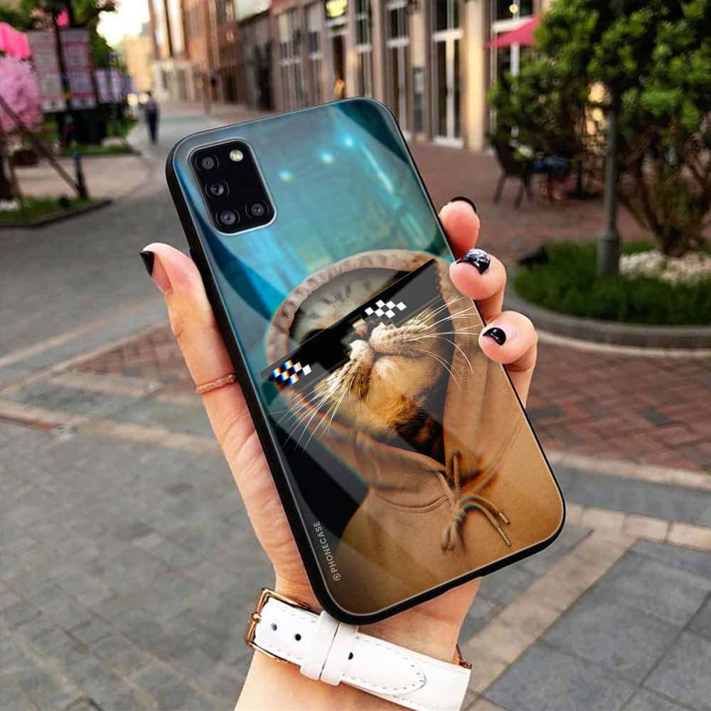 Cat Series Premium Metal Phone Case All Models