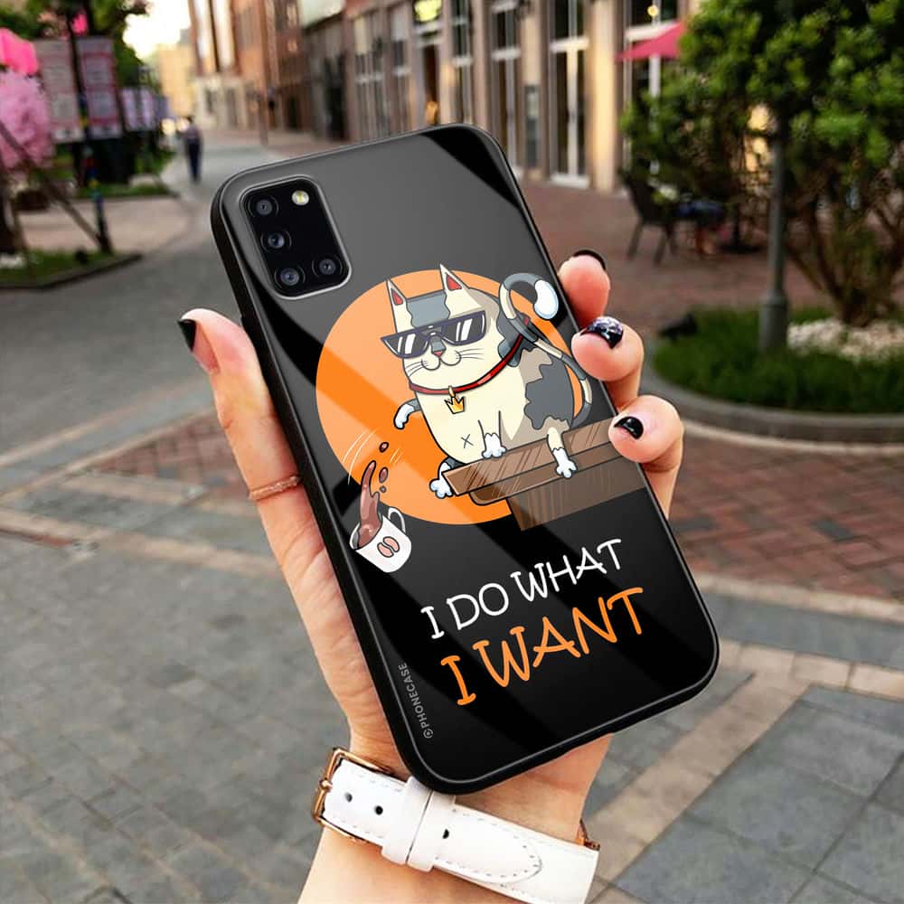 Cat Series Premium Metal Phone Case All Models