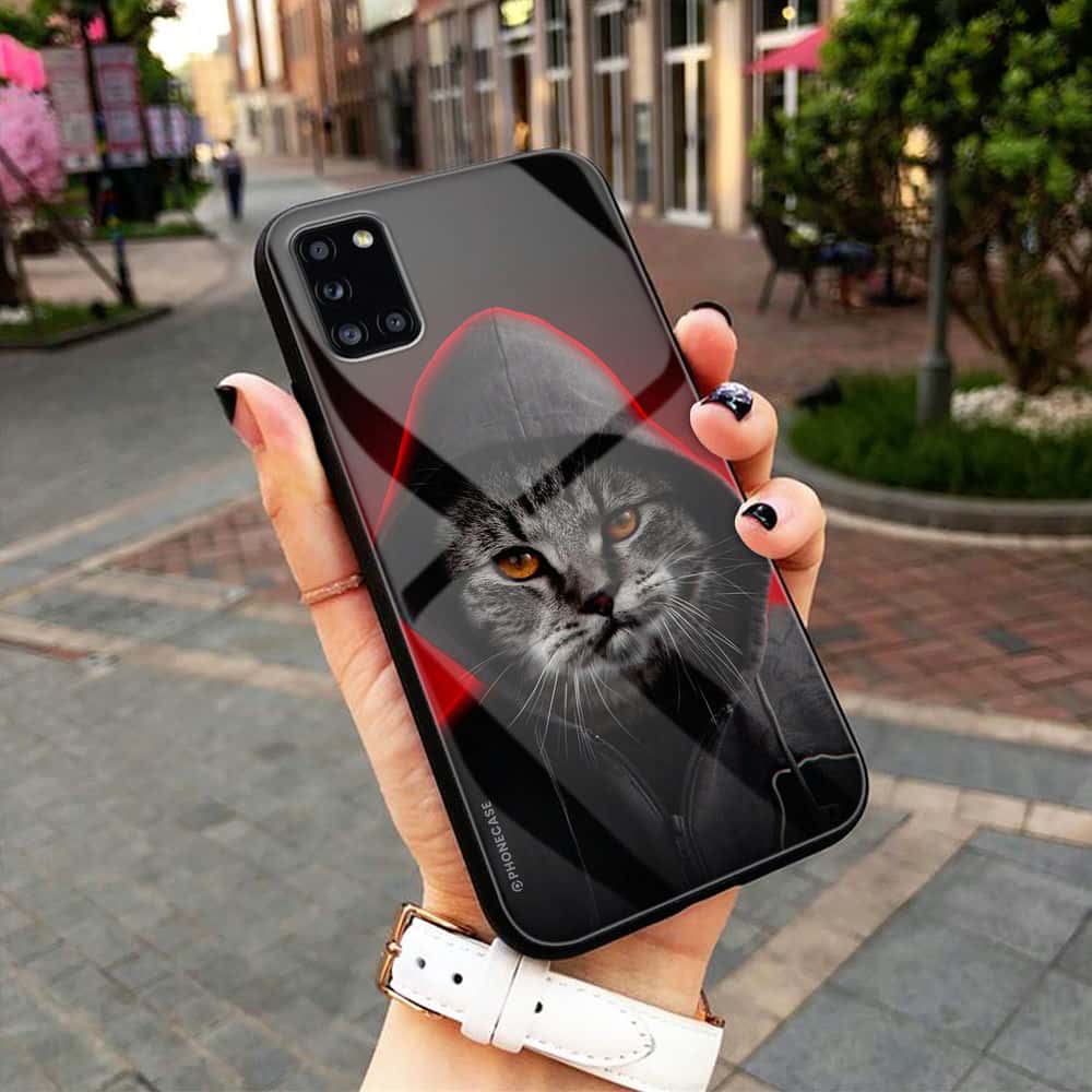 Cat Series Premium Metal Phone Case All Models