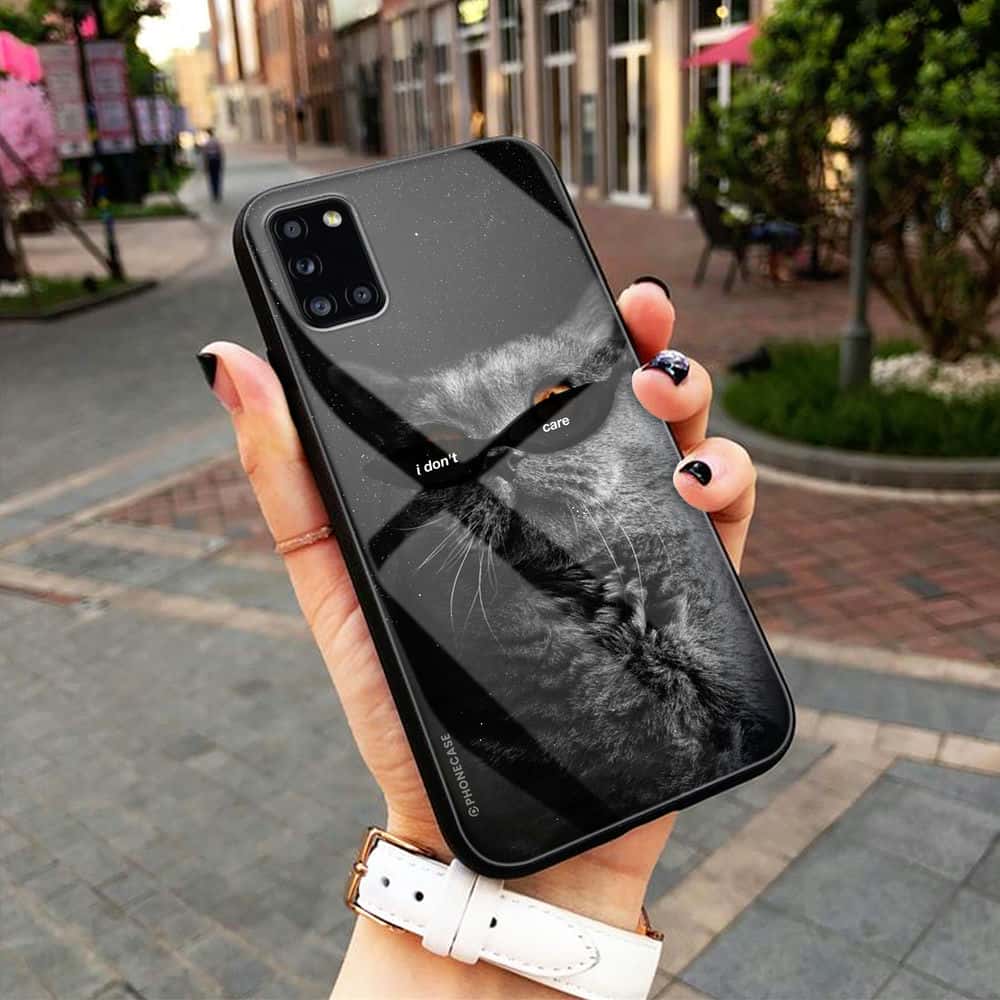 Cat Series Premium Metal Phone Case All Models