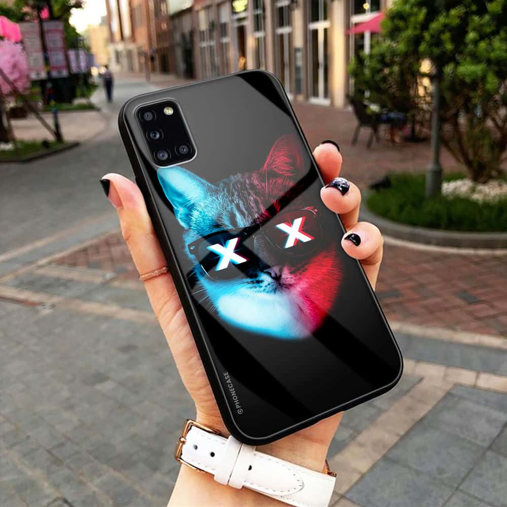 Cat Series Premium Metal Phone Case All Models