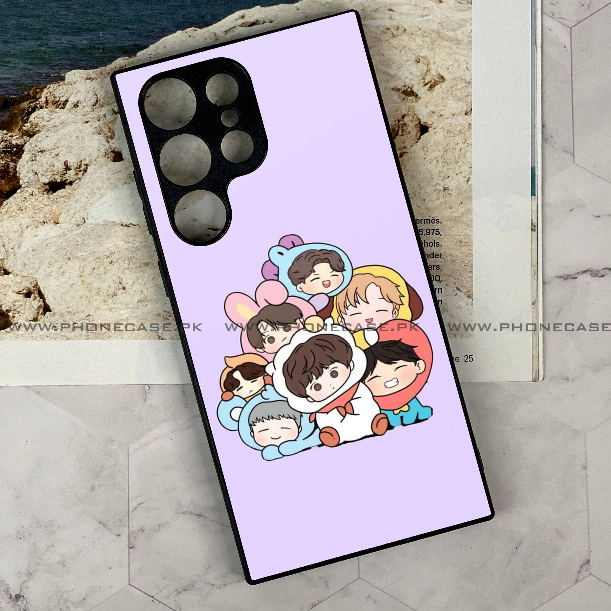 K-POP ARMY CASE - Premium Printed Metal soft Bumper shock Proof Case All Models