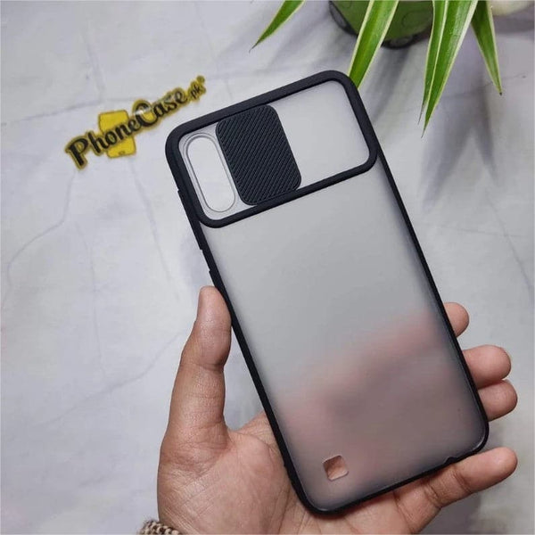 Samsung Galaxy A10 / M10 Camera Lens slide Protection Phone Case