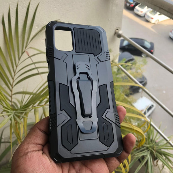 Galaxy M31s iCrystal Branded Military Army Grade Hybrid shock Proof Case