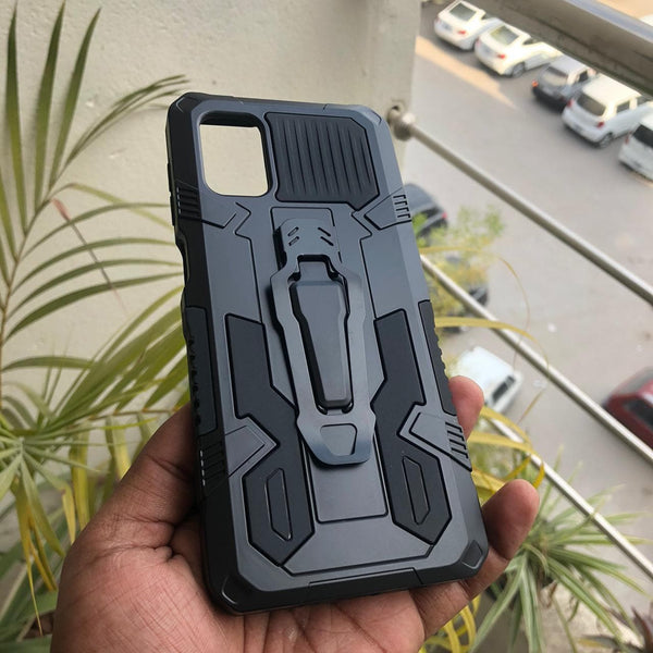 Galaxy M51 iCrystal Branded Military Army Grade Hybrid shock Proof Case