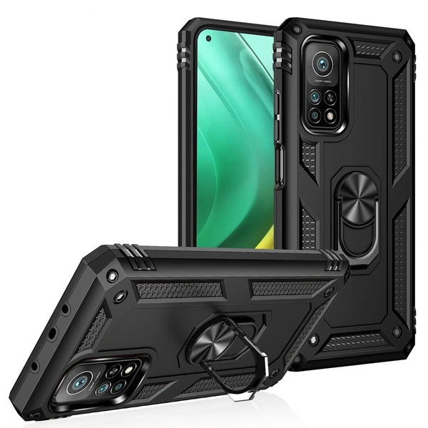 Redmi Note 11 Pro/12 Pro Vanguard Military Armor Case with Ring Grip Kickstand