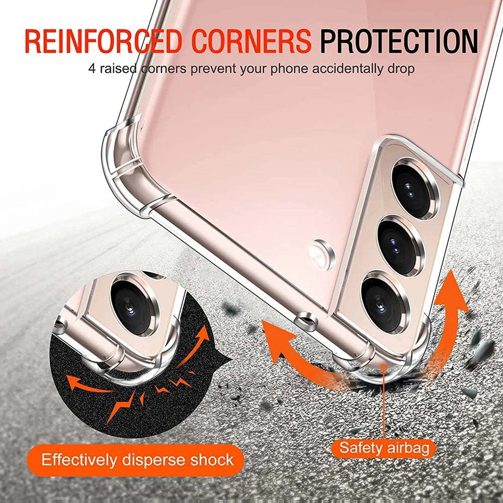 Samsung Galaxy A31 ANTI CRASH SHOCK PROOF TRANSPARENT CASE