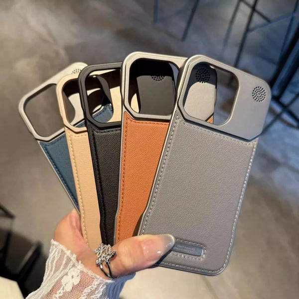 iPhone 16 Pro Max - Executive Aromatherapy Leather MagSafe Frameless Case