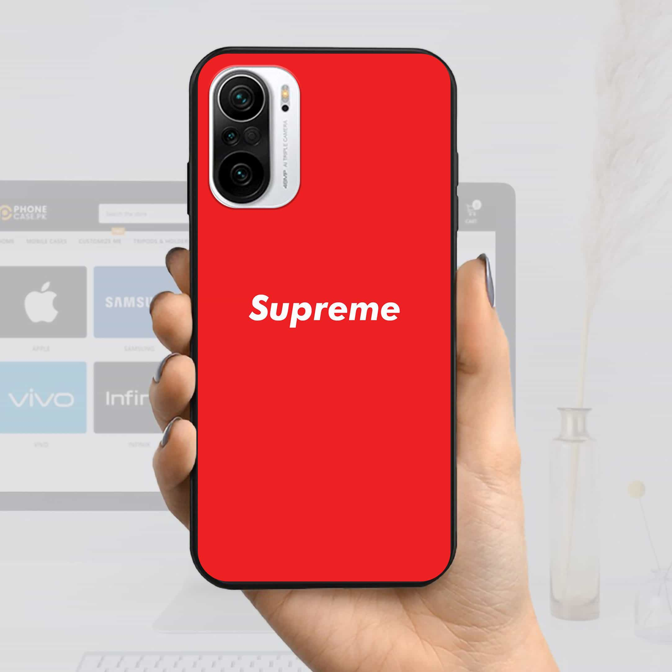 Supreme Design Series - HQ Ultra Shine Premium Metal Phone Case All Models